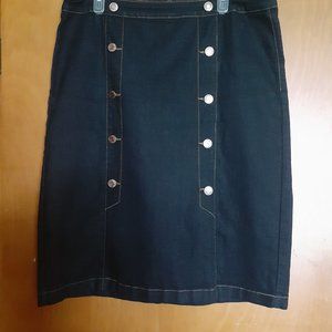 *SOLD* Be Girl Denim Midi Skirt